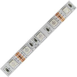 Ecola Лента св/д 12V 14.4W/m60Led/m IP20 RGB 50м(интер)PRО SMD5050 P2LM14ESD(+10кон542067)