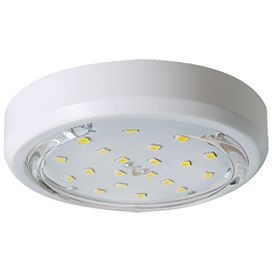 Ecola GX53 5356 св-к Накладной Легкий Белый 18x95 FW5356ECD