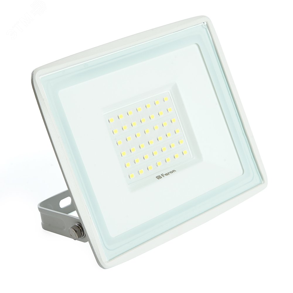 Прожектор светодиодный ДО-50w 6400К IP65 белый LL-921 29498 FERON
