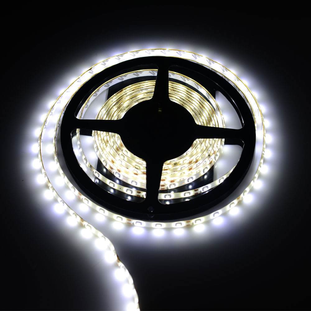 Лента диодная 12В IP65 9.6Вт/м 6500К 2835 120LED/м 5м General